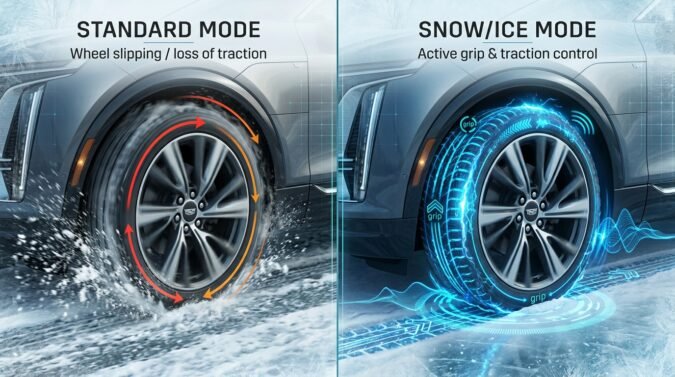 Do the Driving Modes in Cadillac Lyriq Offer Different Ranges or Battery Usage?