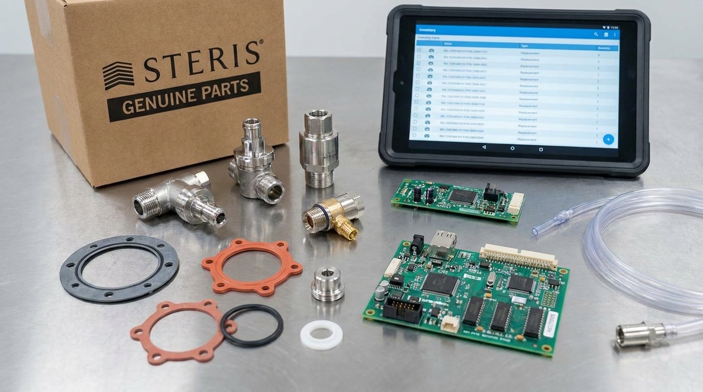 STERIS Parts: How to Find, Identify, and Order the Right Replacement Parts
